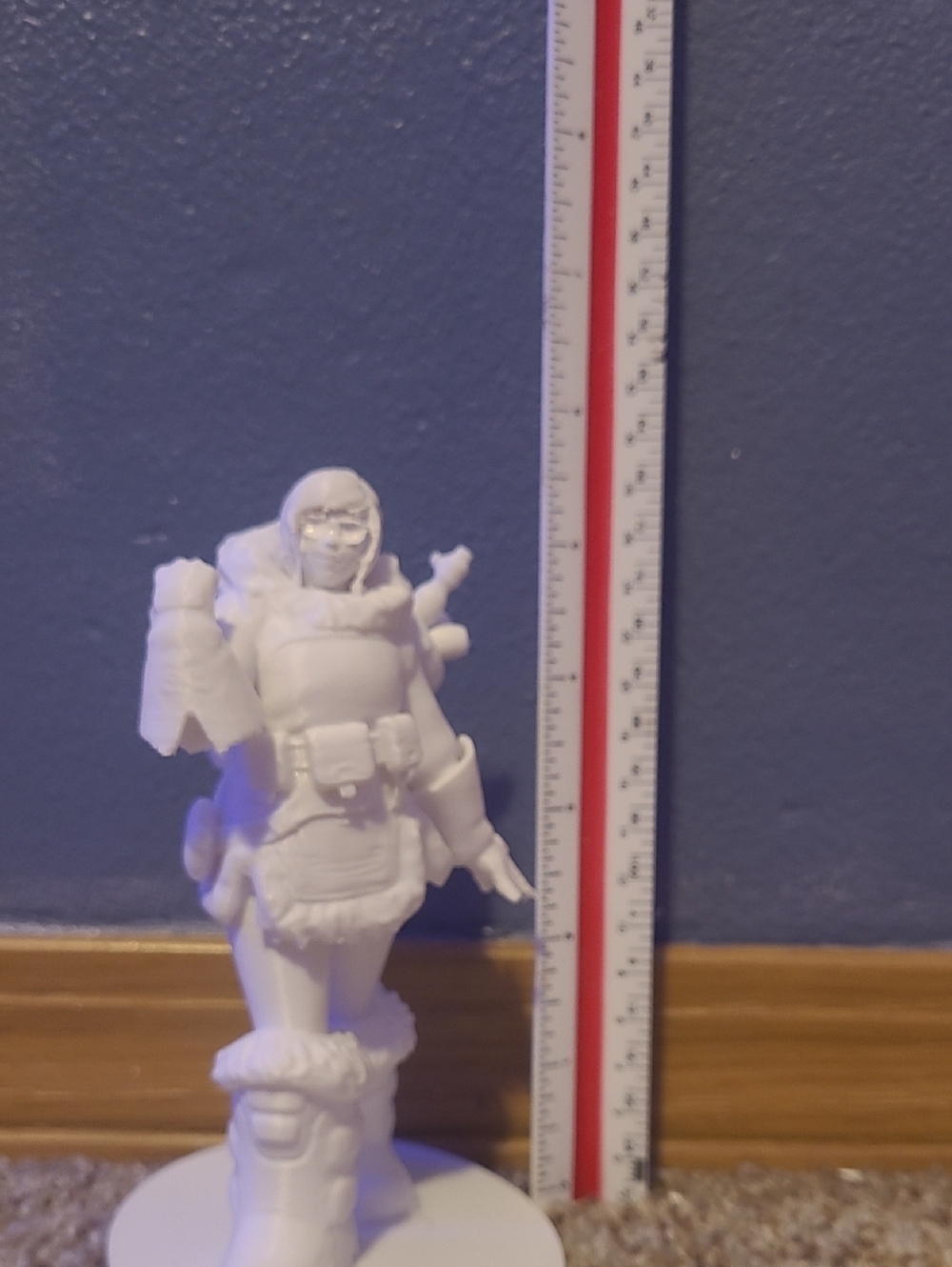 Overwatch Mei Unpainted Figure